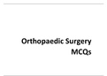 Orthopaedic Surgery Test Bank &lpar;contains multiple choice questions with their answers&rpar; 