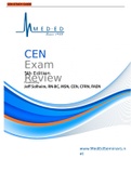CEN Exam Review Presented by: Jeff Solheim RN-BC, MSN, CEN, CFRN, FAEN
