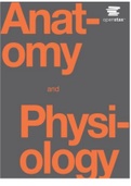 Anatomy and Physiology&period; Text Book&period; All 28 Chapters in 2456 Pages&period;&lowbar;&lowbar; Already Graded A&plus;