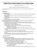NR 566 Week 5 Study Outline Correct Study Guide