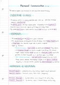 5&period;1&period;4 Hormonal Communication &lpar;adrenal glands&comma; pancreas&comma; diabetes&rpar; - OCR Biology A level notes &lpar;2015-present syllabus&rpar;- A&ast; notes