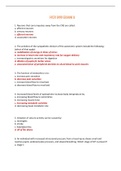 HCR 240 Human Pathophysiology  EXAM 2 &lpar;50 Questions and Correct Answers&rpar;