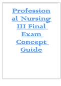 Rasmussen College, Florida  PN3 Final Study Guide.document