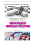 Test Bank For Calculate with Confidence 7th Edition Gray Morris -A+ Exam Guide