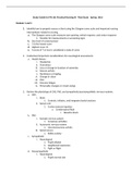 Study Guide for PN 161 Practical Nursing III Final Exam