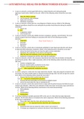 ATI MENTAL HEALTH PROCTORED EXAM &lpar; 3 Versions&equals;A&comma; B&comma; C&rpar; &vert; &lpar;Verified Answers&comma; Already graded A&rpar;