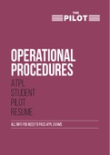 EASA ATPL - Operational Procedures