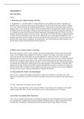 SUS1501 ASSIGNMENT 6 2022