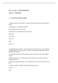 Microeconomics, Pindyck - Complete test bank - exam questions - quizzes (updated 2022)