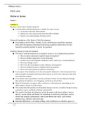 PSYC 251 Midterm Notes, (100/100 POINTS)| 2022 UPDATE