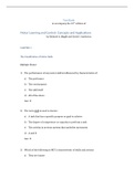 Motor Control and Learning Concepts and Applications&comma; Magill - Complete test bank - exam questions - quizzes &lpar;updated 2022&rpar;