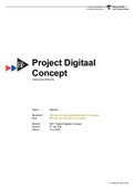 M01 Project Digitaal Concept  - Creative Business - Individuele Reflectie (CIJFER: 8,0)