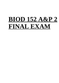 BIOD 152 A&P 2 FINAL EXAM&period;