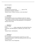 BUSI 303 exam 1 (Version 2), Verified and Correct answers, Liberty University
