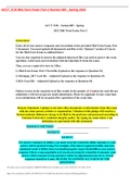 ACCT 3130 Mid-Term Exam Part 2 Section 005 - Spring 2022&period;