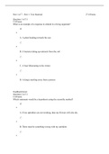 SCIN 130 Quiz 1 Part 1 of 7 - Part 1: Text Material Questions and Answers