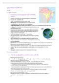 Aardrijkskunde leerdoelen Brazili&euml;