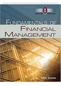 Fundamentals Of Financial Management Brigham 14th Edition Test Bank_ Already Rated A
