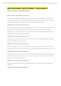 NRS 490 GRAND CANYON WEEK 1 DISCUSSION 1&period;notes