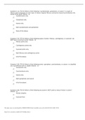Chamberlain College of Nursing - ANATOMY BIO 251/BIOS 251 Week 6 Quiz # 6_Already Graded A