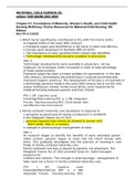 MED SURG 324 TEST-BANK 5TH EDITION-MATERNAL CHILD NURSING EXAM QUESTIONS AND ANSWERS 100&percnt;CORRECTLY&sol;VERIFIED GUARANTEED SUCCESS BEST GRADED A&plus; LATEST UPDATE 2022