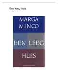 Boekverslag Een leeg Huis van Marga Minco