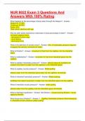 NUR 8022 Exam 3 Questions And Answers With 100&percnt; Rating