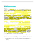 Case Study 10&colon; Hypovolemic Shock&semi; The wife of C&period;W&period;&comma; a 70-year-old man&comma; brought him to the emergency department &lpar;ED&rpar; at 0430&period; &lpar;answered&rpar;