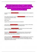 NSG 550 Diagnostics Exam 1 Latest Update 2024-2025 Actual Exam 95 Questions and 100&percnt; Verified Correct Answers Guaranteed A&plus; Approved by the Professor