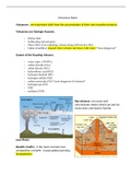 Volcanoes Notes