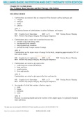 TEST BANK FOR WILLIAMS&rsquo; BASIC NUTRITION AND DIET THERAPY 15TH EDITION BY NIX