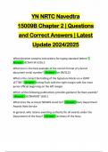 YN NRTC Navedtra 15009B Chapter 2 &vert; Questions and Correct Answers &vert; Latest Update 2024&sol;2025