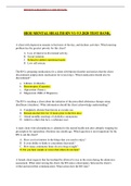 NUR PSYCHIATRI hesi-mental-health-rn-v1-v3-2020-test-bank updated