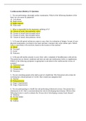 South University- NSG 6020 Week 4 Study Guide Question And Answers| Rated A