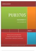 PUB3705 ASSIGNMENT 4 DUE 27 SEPTEMBER 2024 With the use of any current public policy&comma;  a&rpar;&Tab;Analyse the reasons for policy evaluation&period; &lpar;50&rpar;