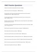 VN07 Practice Questions 