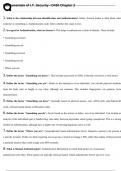 Fundamentals of I&period;T&period; Security - D430 Chapter 2