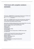 TCIA Exam with complete solutions 2024&lowbar;2025