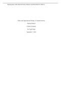 A LITERATURE REVIEW ORGANIZATIONAL DESIGN AND BUSINESS ETHICS 