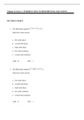 A First Course in Differential Equations with Modeling Applications, Zill - Exam Preparation Test Bank (Downloadable Doc)