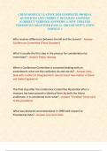 CDFM MODULE 1 LATEST 2024 COMPLETE 500 REAL QUESTIONS AND CORRECT DETAILED ANSWERS &lpar;CORRECT VERIFIED ANSWERS&rpar; A NEW UPDATED VERSION &vert;GUARANTEED PASS A&plus; &lpar;BRAND NEW&excl;&excl;&rpar; CDFM MODULE 1CDFM MODULE 1 LATEST 2024 COMPLETE 500 REAL QUESTIONS AND CORRECT DETAILED A