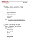 PHARMACOLOGY TEST 3  QUESTIONS AND ANSWERS