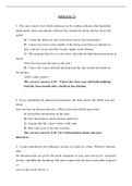 HESI  exit exam(Question , Answer &Test bank)