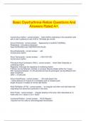   Basic Dysrhythmia-Relias Questions And Answers Rated A&plus;&period;