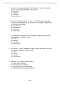 Abnormal Psychology, Comer - Exam Preparation Test Bank (Downloadable Doc)