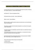 ITN PACKAGED EXAMS WITH ACTUAL QUESTIONS AND VERIFIED DETAILED ANSWERS GRADED A&plus;