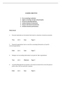 Accounting Chapters 12 - 26, horngren - Exam Preparation Test Bank (Downloadable Doc)