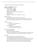 BIOS 252 ANATOMY AND PHYSIOLOGY CHAPTER 27,28 & 29-STUDY GUIDE