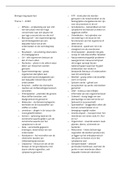 Biologie samenvatting/begrippenlijst  van HEEL 6vwo