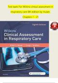  Test Bank Wilkins&rsquo; Clinical Assessment in Respiratory Care 7th Edition Heuer Questions & Answers with rationales &lpar;Chapter 1-21&rpar;